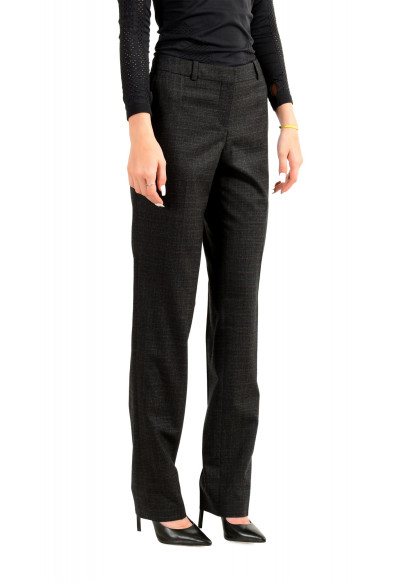 Hugo Boss Women's "Titana6" Gray 100% Wool Straight Leg Pants: Picture 2