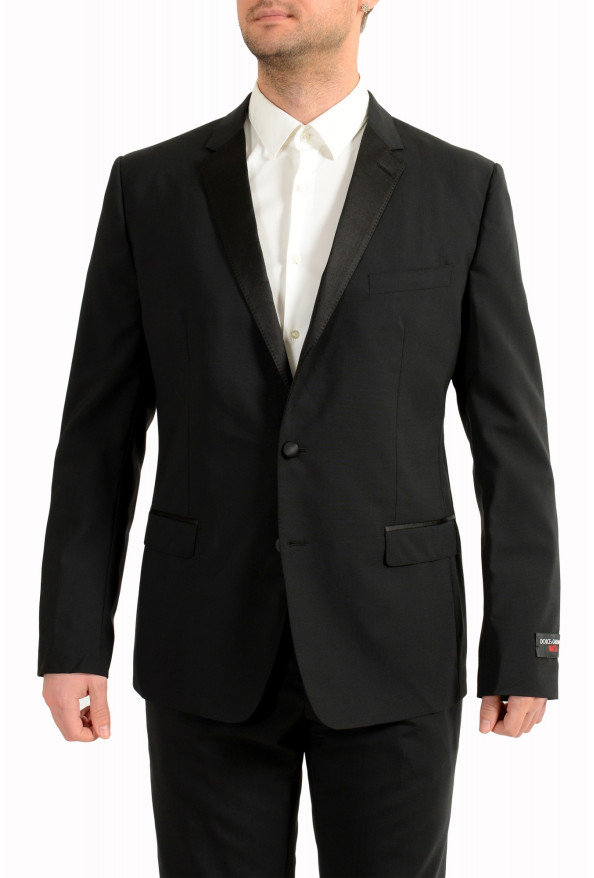 Dolce & Gabbana Men's "Martini" Black Wool Tuxedo Two Button Suit: Picture 4