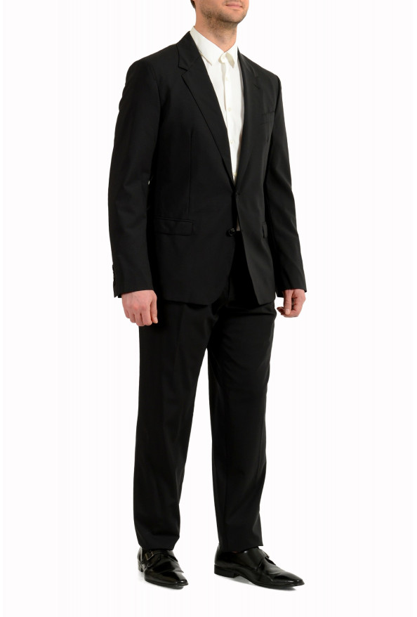 Dolce & Gabbana Men's "Taormina Sicilia" Black Wool Two Button Suit: Picture 2