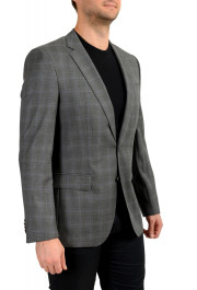 Hugo Boss Men's "Huge6/Genius5_TW" Slim Fit Gray 100% Wool Blazer: Picture 2