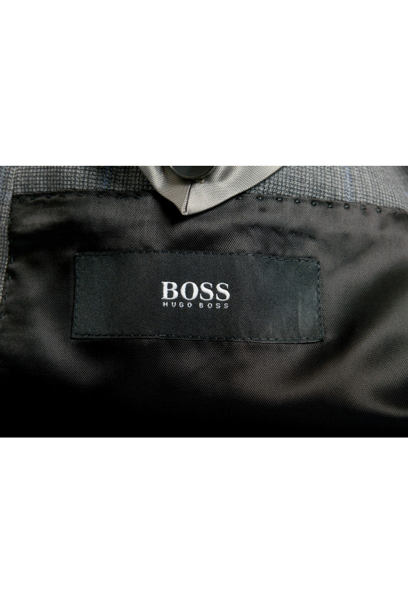 Hugo Boss Men's "Huge6/Genius5_TW" Slim Fit Gray 100% Wool Blazer: Picture 5