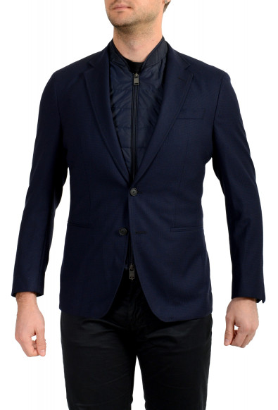 Hugo Boss Men's Haylen Slim Fit Wool Blazer With Detachable Vest