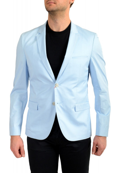 Hugo Boss Men's "Anfred182" Extra Slim Fit Blue Two Button Blazer