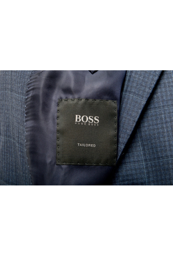Hugo Boss Men's "T-Jarrod/Lone" Regular Fit 100% Wool Plaid Blazer: Picture 5