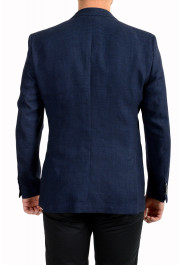 Hugo Boss Men's "Janson7" Regular Fit Blue Linen Wool Blazer: Picture 3