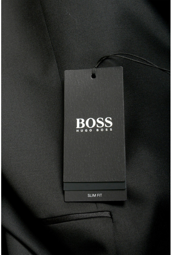 Hugo Boss Men's "Halven/Gentry" Black 100% Wool Tuxedo Blazer: Picture 5