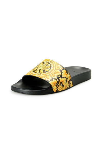 Versace Women's "Barocco Mosaic" Print Pool Slide Flip Flops Shoes