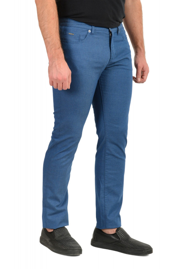 Hugo Boss Men's "Delaware3-10-20" Blue Straight Leg Jeans: Picture 2