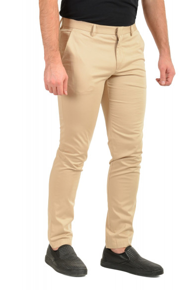 Hugo Boss Men's "Kaito1" Beige Casual Flat Front Pants: Picture 2