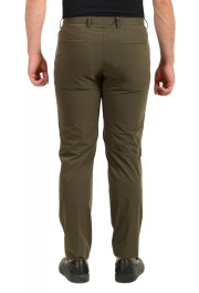 Hugo Boss Men's "Barnes1" Olive Green Slim Fit Straight Leg Pants: Picture 3