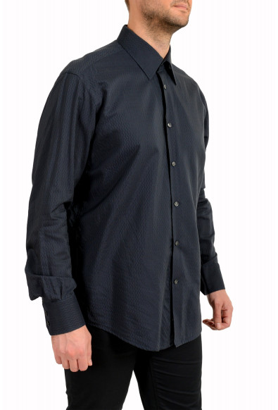 Versace Collection Men's Business Fit Geometric Print Dress Shirt: Picture 2
