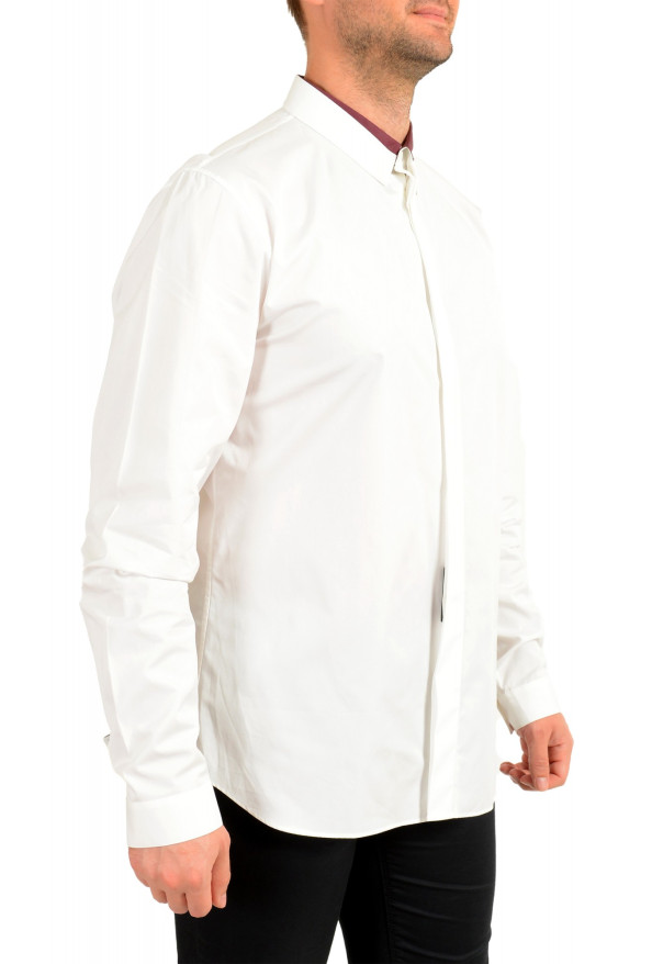 Dior Men's White Long Sleeve Button Down Dress Shirt : Picture 2