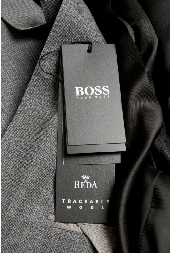 Hugo Boss Men's "Huge6/Genius5_TW" Plaid Slim Fit 100% Wool Blazer: Picture 7