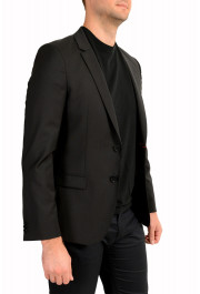 Hugo Boss Men's "AlisterS-GSU" Black 100% Wool Two Button Blazer: Picture 2