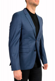Hugo Boss Men's "Astian182" Extra Slim Fit Blue 100% Wool Blazer: Picture 2