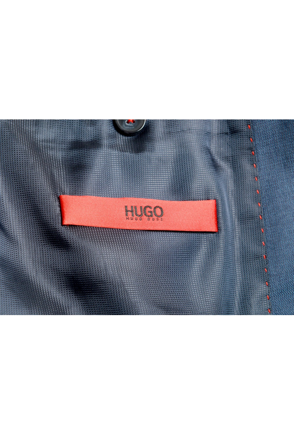 Hugo Boss Men's "Astian182" Extra Slim Fit Blue 100% Wool Blazer: Picture 5