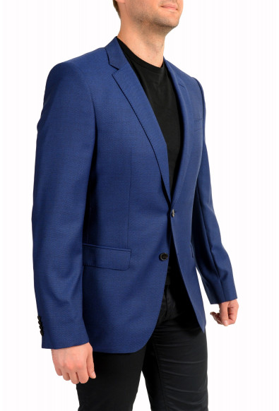 Hugo Boss Men's "Huge6" Blue Slim Fit 100% Wool Two Button Blazer: Picture 2