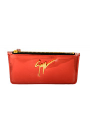 Giuseppe Zanotti Women's Leather Red Logo Embellished Wallet