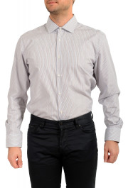 Hugo Boss Men's "Jenno" Slim Fit Multi-Color Striped Dress Shirt: Picture 4