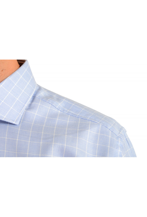Hugo Boss Men's "Jason" Multi-Color Slim Fit Plaid Long Sleeve Dress Shirt: Picture 7