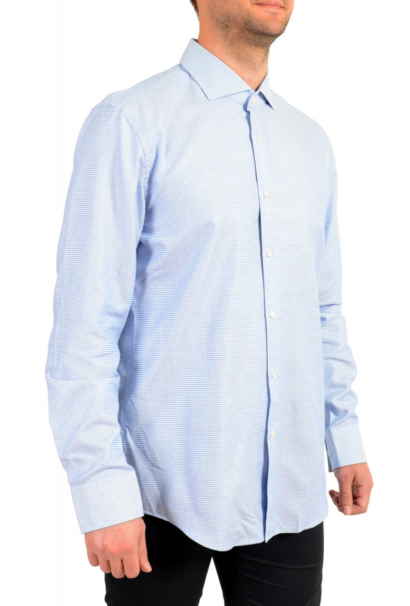 Hugo Boss Men's "Jason" Multi-Color Slim Fit Plaid Long Sleeve Dress Shirt: Picture 2