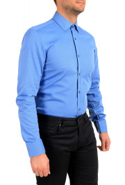 Hugo Boss Men's "Jessse" Blue Slim Fit Long Sleeve Dress Shirt: Picture 5