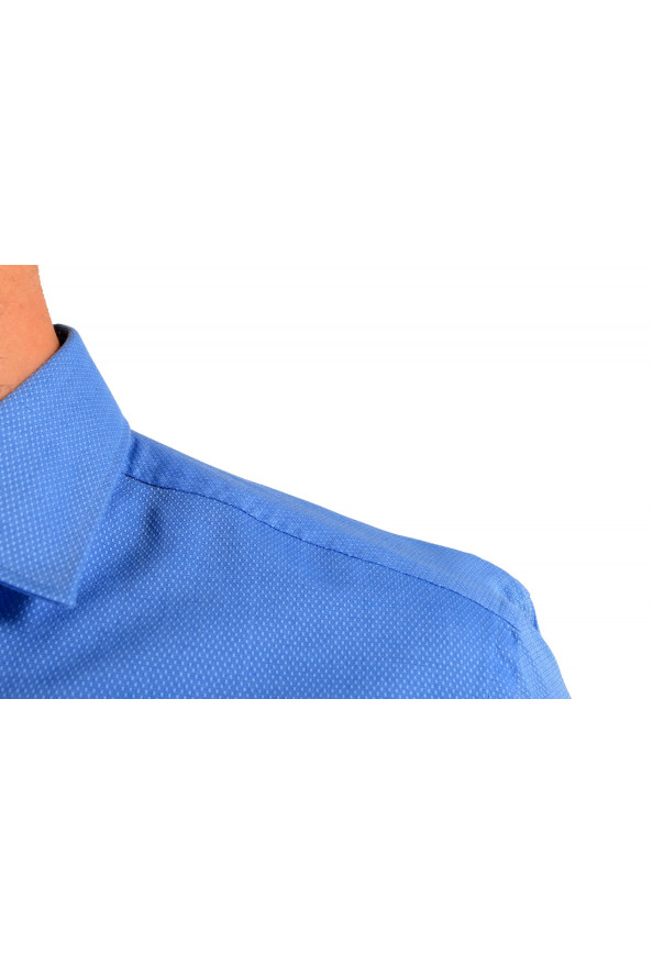 Hugo Boss Men's "Jessse" Blue Slim Fit Long Sleeve Dress Shirt: Picture 7