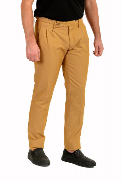 Incotex Slowear Men's Light Brown Pleated Front Pants: Picture 2