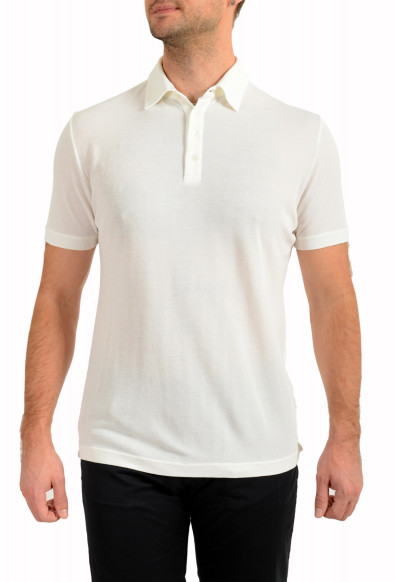 Zanone A Slowear Brand White Short Sleeve Polo Shirt