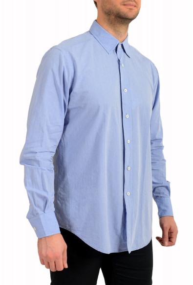 Glanshirt A Slowear Brand Blue Long Sleeve Dress Shirt: Picture 2
