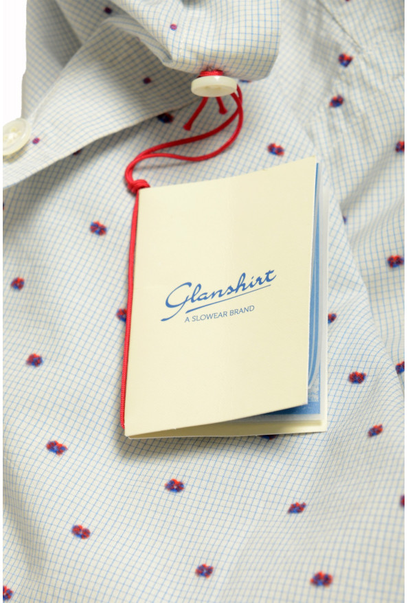 Glanshirt A Slowear Brand Multi-Color Plaid Long Sleeve Shirt: Picture 8