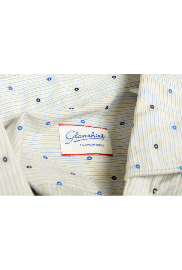 Glanshirt A Slowear Brand Geometric Print Long Sleeve Shirt: Picture 9