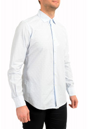 Glanshirt A Slowear Brand Blue Striped Long Sleeve Dress Shirt: Picture 2