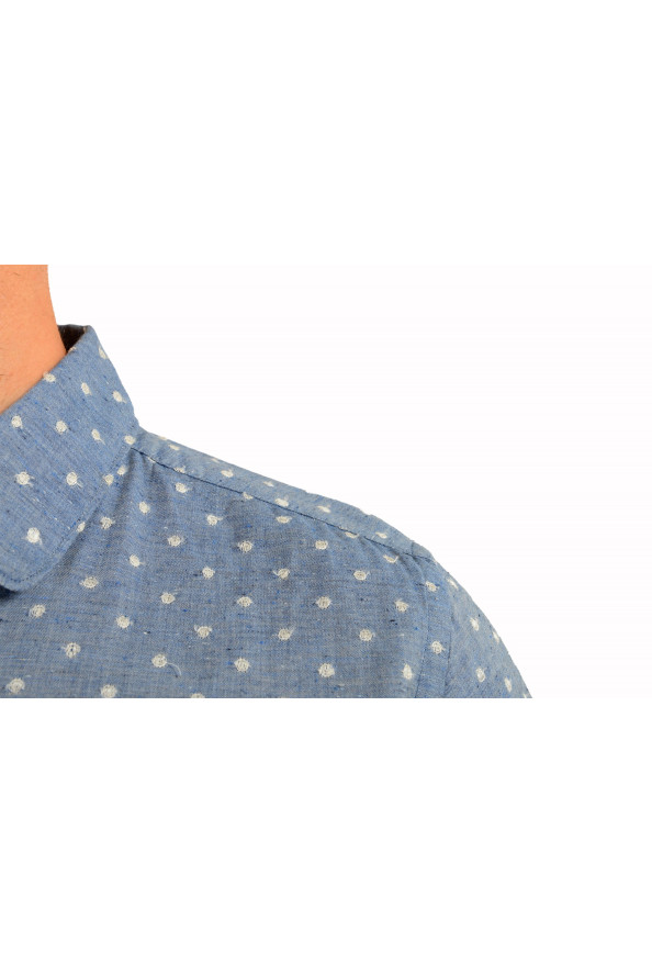 Glanshirt A Slowear Brand Multi-Color Polka Dot Long Sleeve Shirt: Picture 7