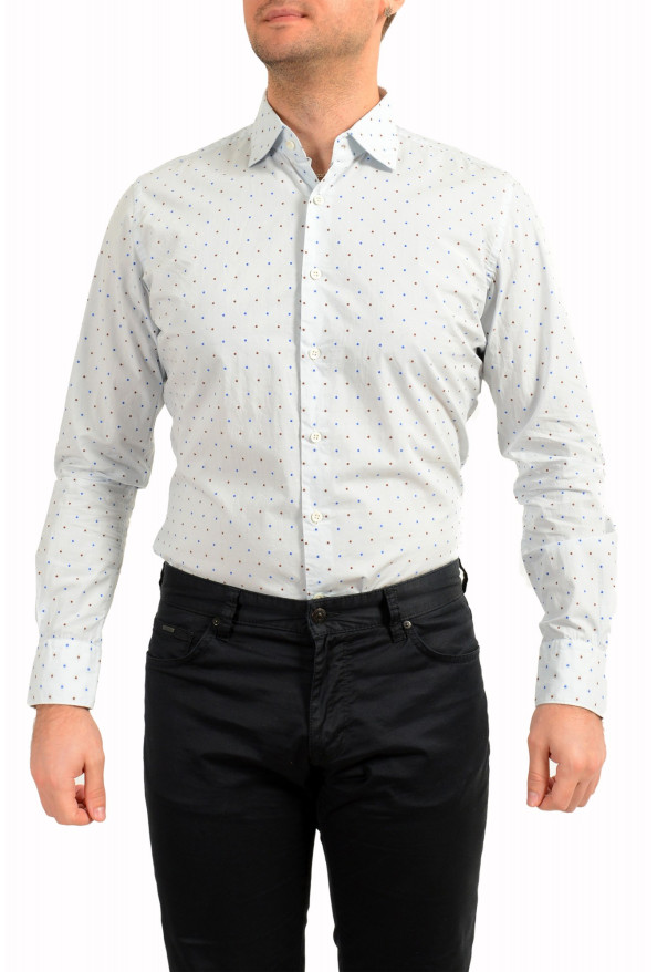 Glanshirt A Slowear Brand Multi-Color Polka Dot Long Sleeve Shirt: Picture 4