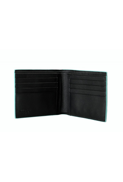 Salvatore Ferragamo Men's Black Logo Print 100% Leather Bifold Wallet: Picture 2