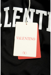 Valentino Men's Black 2V3MG13D964 Logo Print Crewneck Short Sleeve T-Shirt: Picture 5