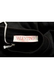 Valentino Men's Black 2V3MG13D964 Logo Print Crewneck Short Sleeve T-Shirt: Picture 6