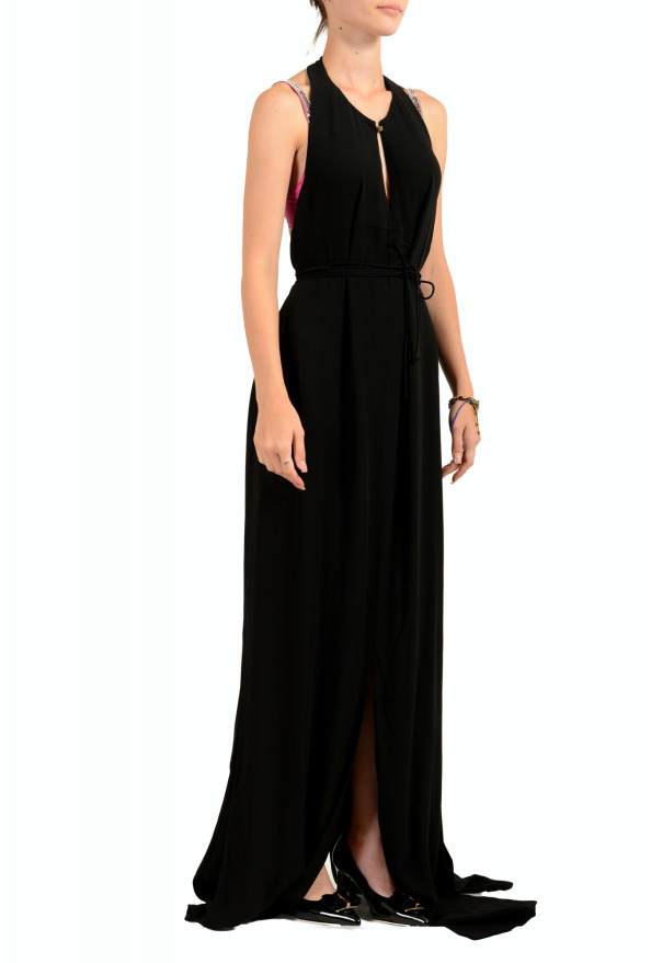 Hugo Boss Women's "Dallis" Black Sleeveless Long Maxi Dress: Picture 2