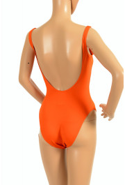 Versace Women's Brick Orange One Piece Swimsuit: Picture 4