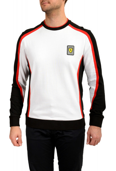 Scuderia Ferrari Men's "Infinity Patch" Crewneck Sweater Sweatshirt