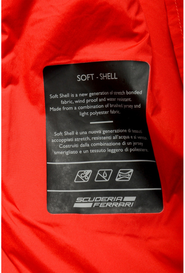 Scuderia Ferrari Men's Red Full Zip Softshell Jacket: Picture 5