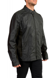 Scuderia Ferrari Men's Black Full Zip Windbreaker Bomber Jacket: Picture 2