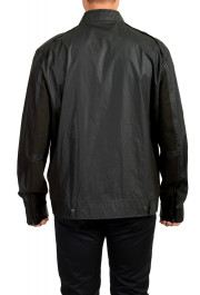 Scuderia Ferrari Men's Black Full Zip Windbreaker Bomber Jacket: Picture 3