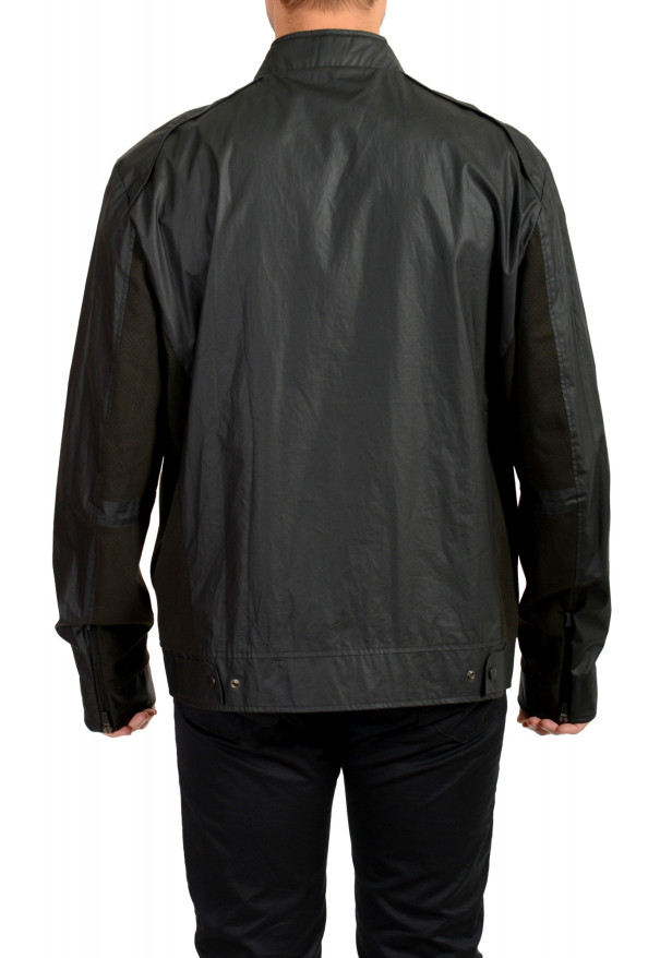 Scuderia Ferrari Men's Black Full Zip Windbreaker Bomber Jacket: Picture 3