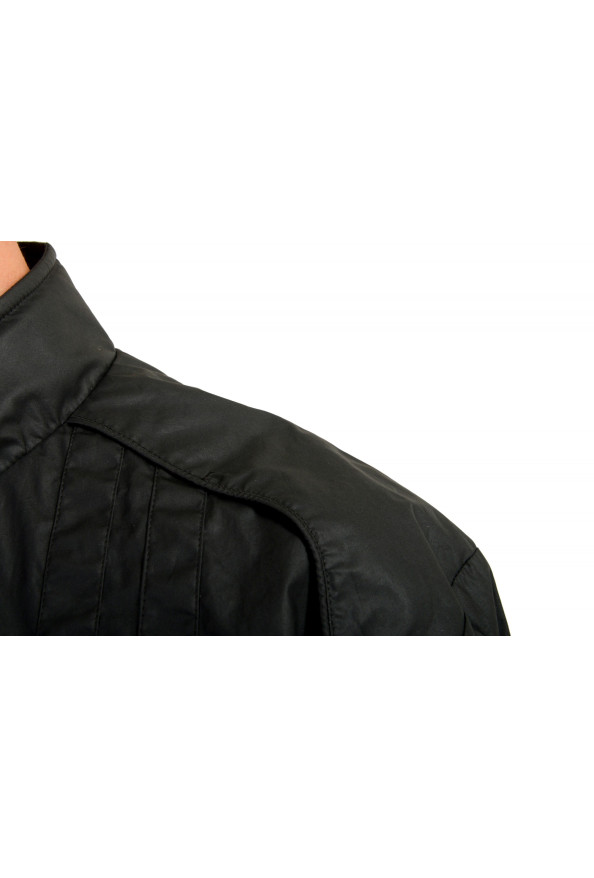 Scuderia Ferrari Men's Black Full Zip Windbreaker Bomber Jacket: Picture 4