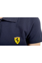 Scuderia Ferrari Women's Navy Blue "Piquet Scudetto" Polo Shirt: Picture 6