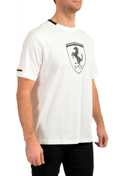 Scuderia Ferrari Men's Regular Fit White Short Sleeve T-Shirt: Picture 2