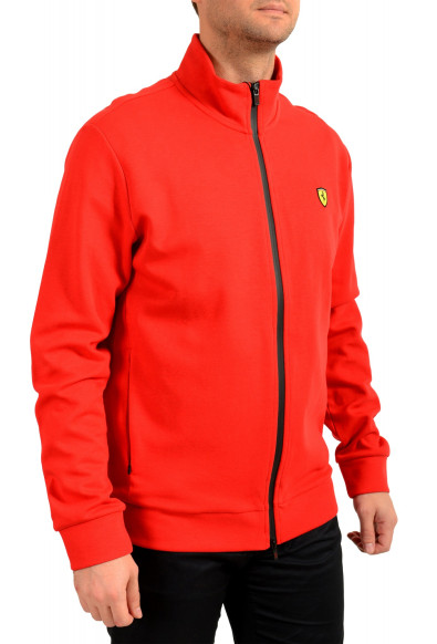 Scuderia Ferrari Men's Supima Cotton Full Zip Long Sleeve Track Jacket: Picture 2
