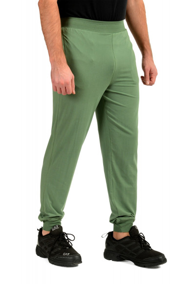 Hugo Boss Men's "Shuffle_ Pants" Green Stretch Casual Lounge Pants: Picture 2
